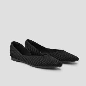 Vivaia Melia Pointed-Toe D’Orsay Flats Size 38
